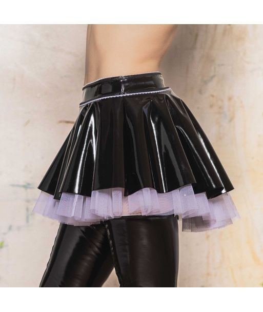 FLOCON skirt vinyl black